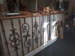 wrought iron display